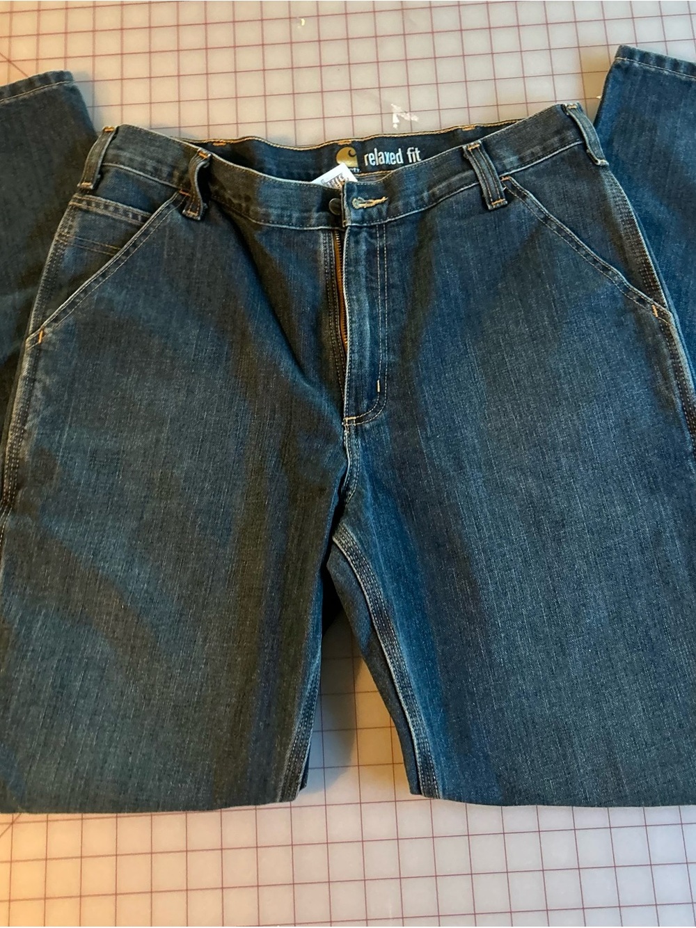 Carhartt Relaxed Fit Men's Jeans - Indigo Blue